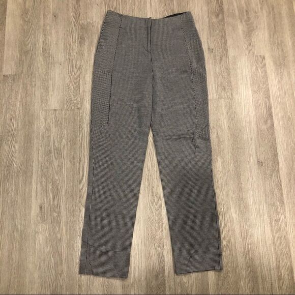 GIORGIO ARMANI Micro Houndstooth Straight Leg Trousers Size 36 - Picture 1 of 7